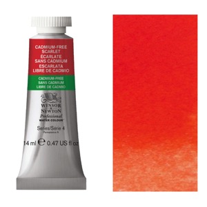 Winsor & Newton Professional Watercolour 14ml Cadmium-Free Scarlet