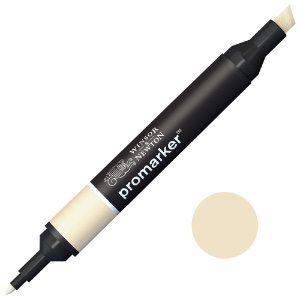 Winsor & Newton Promarker Twin Tip Alcohol Marker Champagne