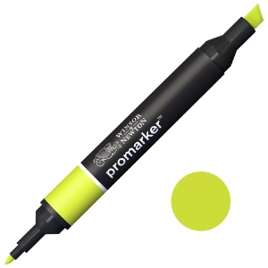Winsor & Newton Promarker Twin Tip Alcohol Marker Lime Green