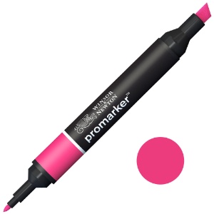 Winsor & Newton Promarker Twin Tip Alcohol Marker Carmine