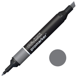 Winsor & Newton Promarker Twin Tip Alcohol Marker Cool Grey 4