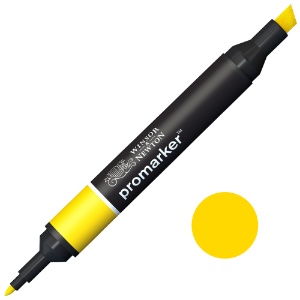 Winsor & Newton Promarker Twin Tip Alcohol Marker Canary