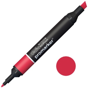 Winsor & Newton Promarker Twin Tip Alcohol Marker Berry Red