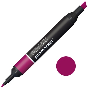 Winsor & Newton Promarker Twin Tip Alcohol Marker Maroon