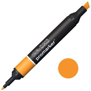 Winsor & Newton Promarker Twin Tip Alcohol Marker Amber