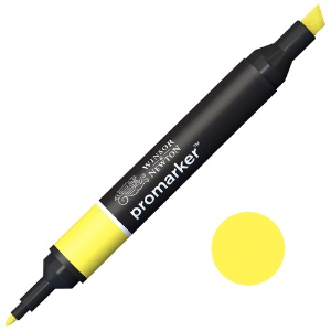 Winsor & Newton Promarker Twin Tip Alcohol Marker Lemon