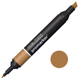 Winsor & Newton Promarker Twin Tip Alcohol Marker Cocoa