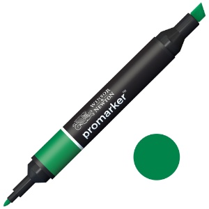 Winsor & Newton Promarker Twin Tip Alcohol Marker Lush Green