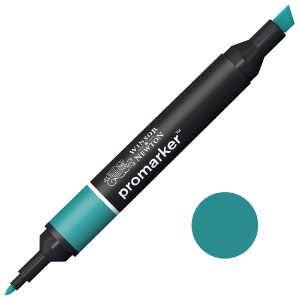 Winsor & Newton Promarker Twin Tip Alcohol Marker Marine