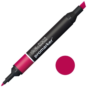 Winsor & Newton Promarker Twin Tip Alcohol Marker Cardinal Red