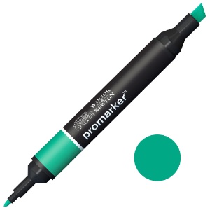 Winsor & Newton Promarker Twin Tip Alcohol Marker Green