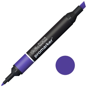 Winsor & Newton Promarker Twin Tip Alcohol Marker Prussian