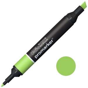 Winsor & Newton Promarker Twin Tip Alcohol Marker Leaf Green