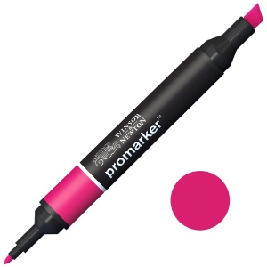 Winsor & Newton Promarker Twin Tip Alcohol Marker Hot Pink