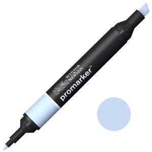 Winsor & Newton Promarker Twin Tip Alcohol Marker Powder Blue