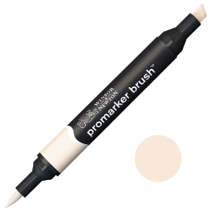 Winsor & Newton Promarker Brush Twin Tip Alcohol Marker Almond