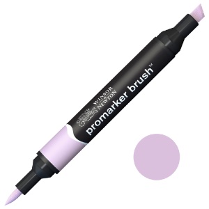 Winsor & Newton Promarker Brush Twin Tip Alcohol Marker Pink Pearl