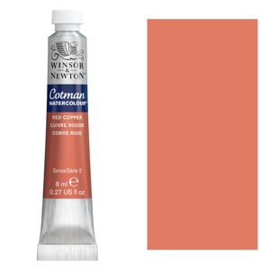 Winsor & Newton Cotman Watercolour 8ml Red Copper