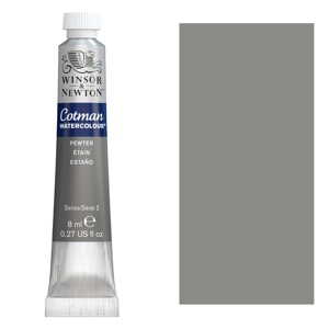 Winsor & Newton Cotman Watercolour 8ml Pewter