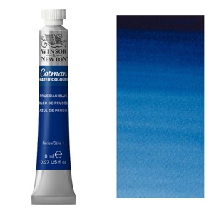 Winsor & Newton Cotman Watercolour 8ml Prussian Blue