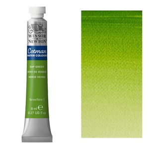 Winsor & Newton Cotman Watercolour 8ml Sap Green