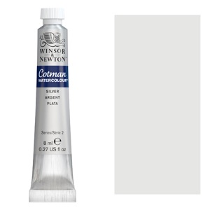 Winsor & Newton Cotman Watercolour 8ml Silver