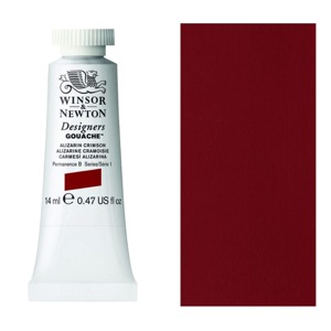 Winsor & Newton Designers' Gouache 14ml Alizarin Crimson
