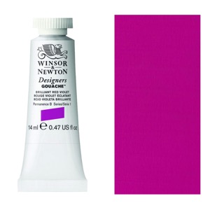Winsor & Newton Designers' Gouache 14ml Brilliant Red Violet