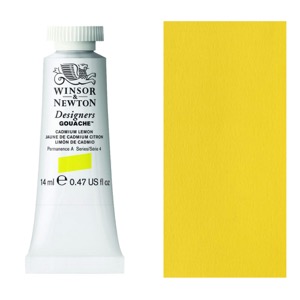 Winsor & Newton Designers' Gouache 14ml Cadmium Lemon
