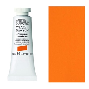 Winsor & Newton Designers' Gouache 14ml Cadmium Orange