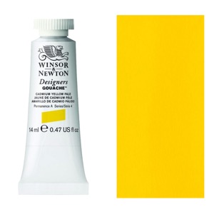 Winsor & Newton Designers' Gouache 14ml Cadmium Yellow Pale