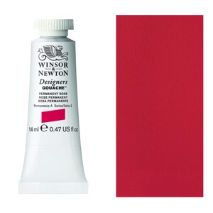 Winsor & Newton Designers' Gouache 14ml Permanent Rose