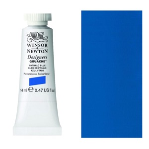 Winsor & Newton Designers' Gouache 14ml Phthalo Blue