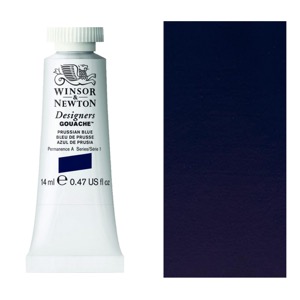 Winsor & Newton Designers' Gouache 14ml Prussian Blue