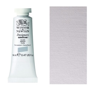 Winsor & Newton Designers' Gouache 14ml Silver