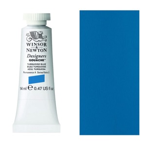 Winsor & Newton Designers' Gouache 14ml Turquoise Blue