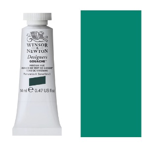 Winsor & Newton Designers' Gouache 14ml Viridian Hue