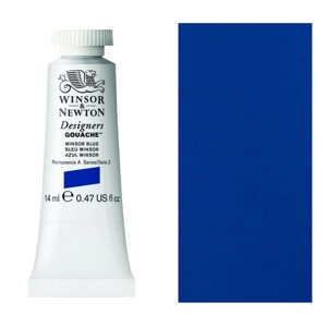 Winsor & Newton Designers' Gouache 14ml Winsor Blue