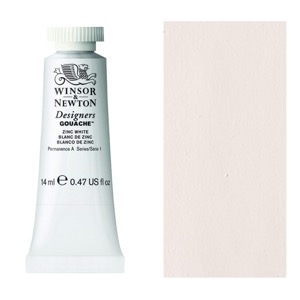 Winsor & Newton Designers' Gouache 14ml Zinc White