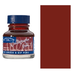 Winsor & Newton Calligraphy Ink 30ml Indian Red