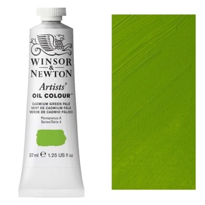 Winsor & Newton Artists' Oil Colour 37ml Cadmium Green Pale