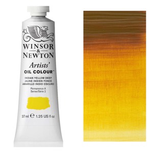 Winsor & Newton Artists' Oil Colour 37ml Indian Yellow Deep