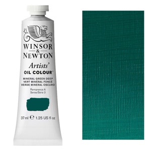 Winsor & Newton Artists' Oil Colour 37ml Mineral Green Deep