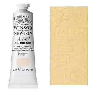 Winsor & Newton Artists' Oil Colour 37ml Naples Yellow Light