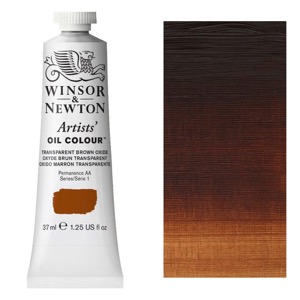 Winsor & Newton Artists' Oil Colour 37ml Transparent Brown Oxide