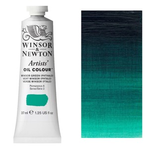 Winsor & Newton Artists' Oil Colour 37ml Winsor Green (Phthalo)