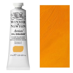 Winsor & Newton Artists' Oil Colour 37ml Winsor Yellow Deep