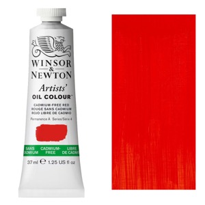 Winsor & Newton Artists' Oil Colour 37ml Cadmium-Free Red