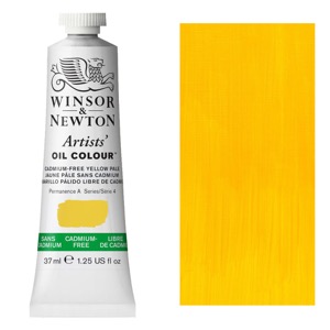 Winsor & Newton Artists' Oil Colour 37ml Cadmium-Free Yellow Pale