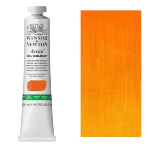 Winsor & Newton Artists' Oil Colour 200ml Cadmium-Free Orange